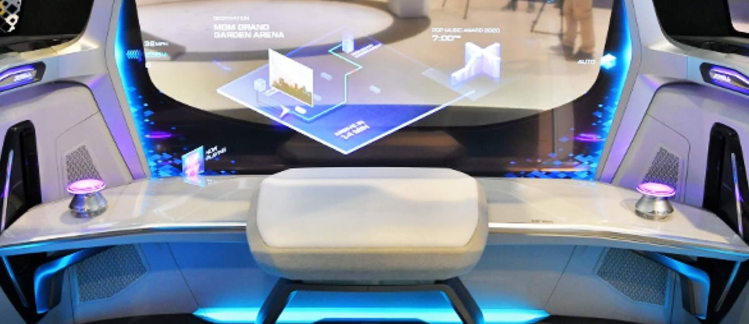 CES 2020 Hyundai Mobis M.Vision S with VTouch