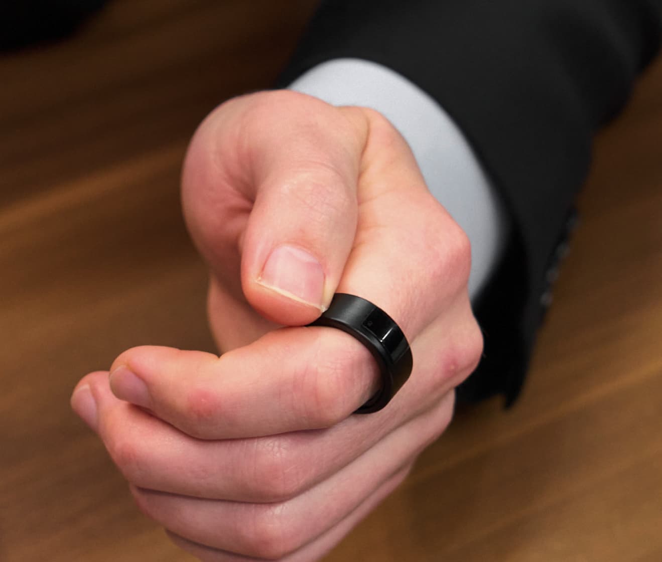 A button in your hand that can be pressed at any time